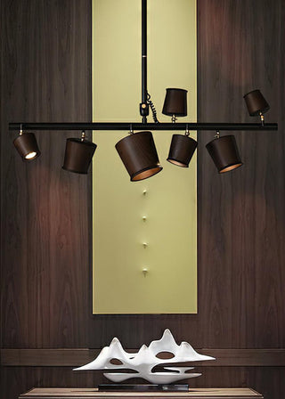Harvest Contemporary Wood Chandelier