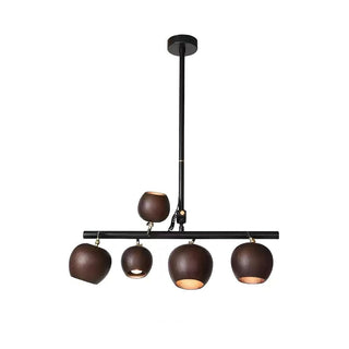 Harvest Contemporary Wood Chandelier