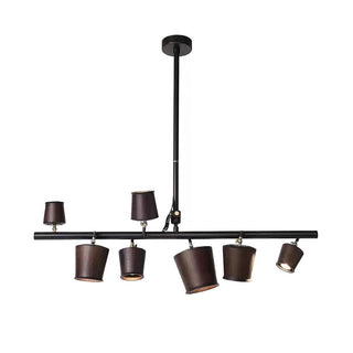 Harvest Contemporary Wood Chandelier