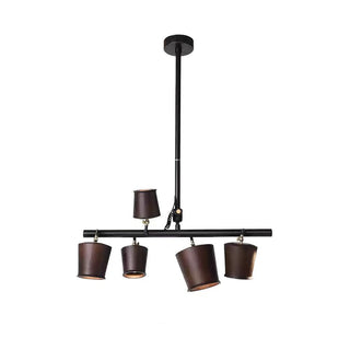 Harvest Contemporary Wood Chandelier