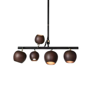 Harvest Contemporary Wood Chandelier