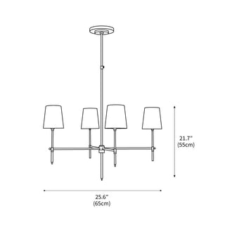 Cillian Classic Brass Chandelier