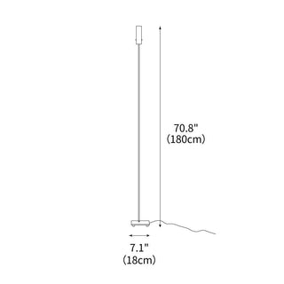 Cima Minimalist Metal Floor Light