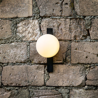 Dom Linear Globe Wall Sconce