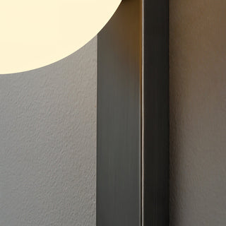 Dom Linear Globe Wall Sconce