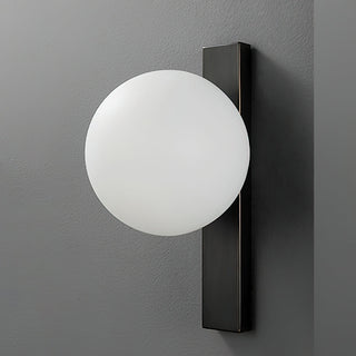 Dom Linear Globe Wall Sconce