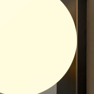 Dom Linear Globe Wall Sconce