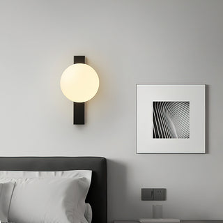 Dom Linear Globe Wall Sconce