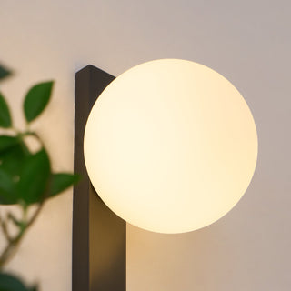Dom Linear Globe Wall Sconce