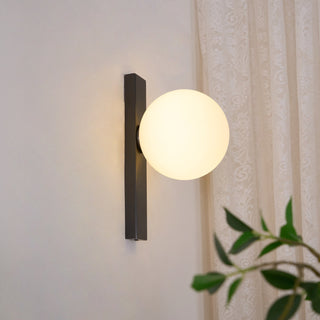 Dom Linear Globe Wall Sconce