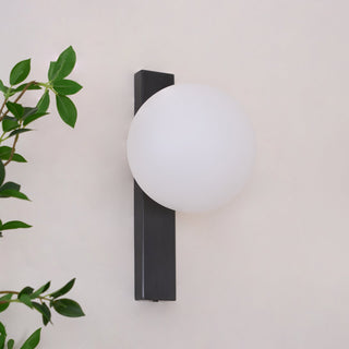 Dom Linear Globe Wall Sconce