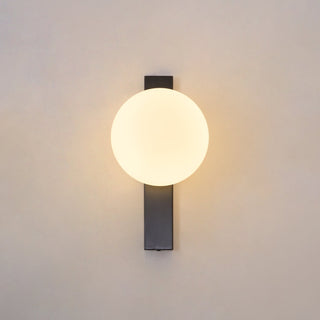 Dom Linear Globe Wall Sconce