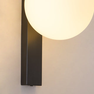 Dom Linear Globe Wall Sconce