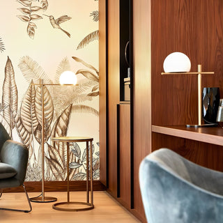 Lin Tripod Disc Floor Lamp