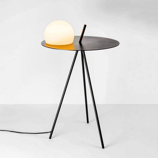 Lin Tripod Disc Floor Lamp