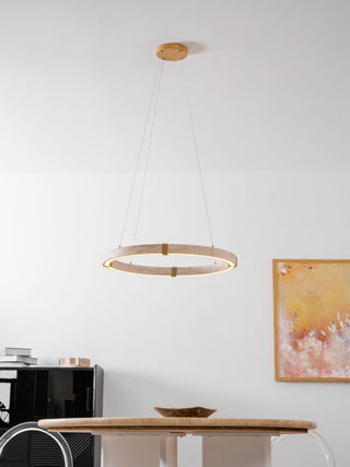 Alsilis Travertine Chandelier - Blowlighting