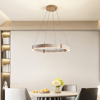 Alsilis Travertine Chandelier - Blowlighting