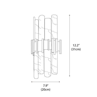 Gleam Modern Stainless Steel Wall Lamp