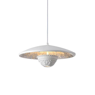 Classic Flying Saucer Vintage Resin Pendant Light