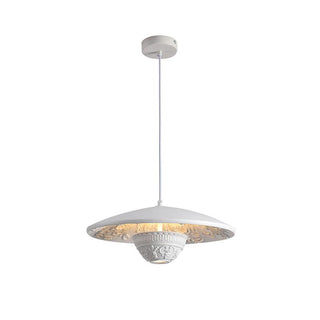 Classic Flying Saucer Vintage Resin Pendant Light