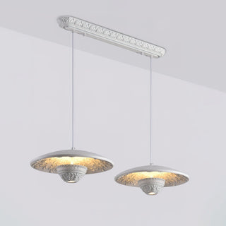 Classic Flying Saucer Vintage Resin Pendant Light