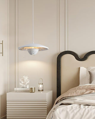Classic Flying Saucer Vintage Resin Pendant Light