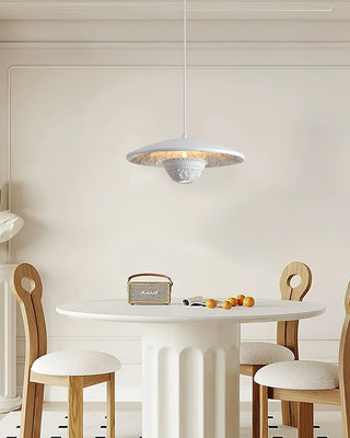 Classic Flying Saucer Vintage Resin Pendant Light