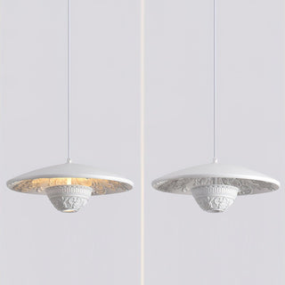 Classic Flying Saucer Vintage Resin Pendant Light