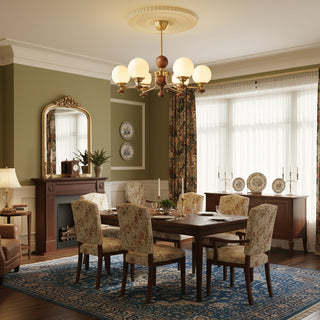 Claudia Mid-Century Globe Cluster Chandelier