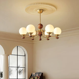 Claudia Mid-Century Globe Cluster Chandelier