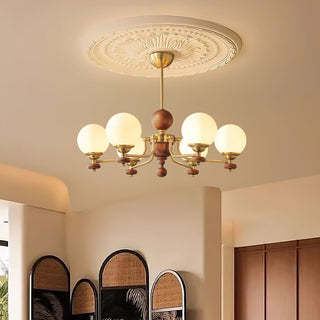 Claudia Mid-Century Globe Cluster Chandelier