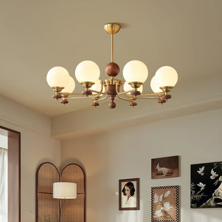 Claudia Mid-Century Globe Cluster Chandelier