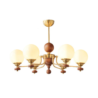 Claudia Mid-Century Globe Cluster Chandelier