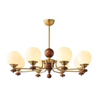 Claudia Mid-Century Globe Cluster Chandelier