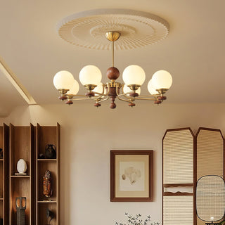 Claudia Mid-Century Globe Cluster Chandelier