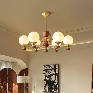 Claudia Mid-Century Globe Cluster Chandelier