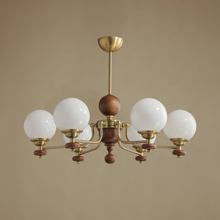 Claudia Mid-Century Globe Cluster Chandelier