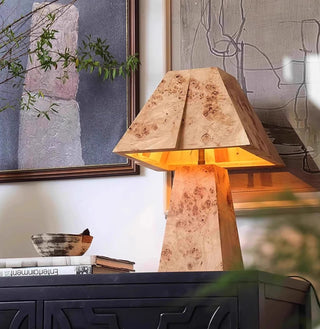 Kai Trapezoidal Cork Table Lamp