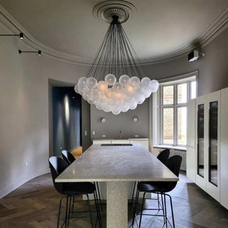 Cloud Contemporary Glass Chandelier