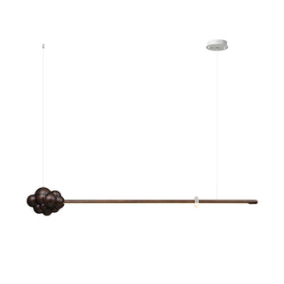 Stratus Minimalist Wood Chandelier