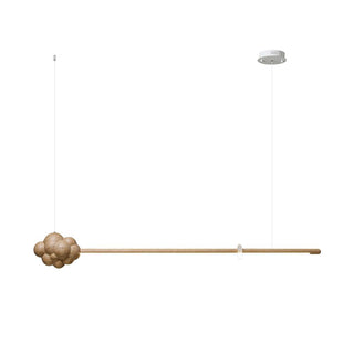 Stratus Minimalist Wood Chandelier