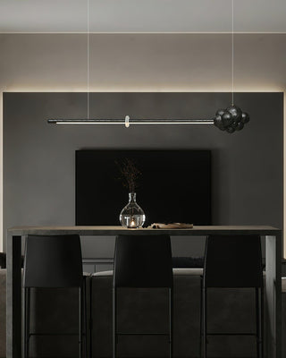 Stratus Minimalist Wood Chandelier