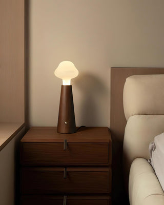 Nimbus Whimsical Wood Table Lamp