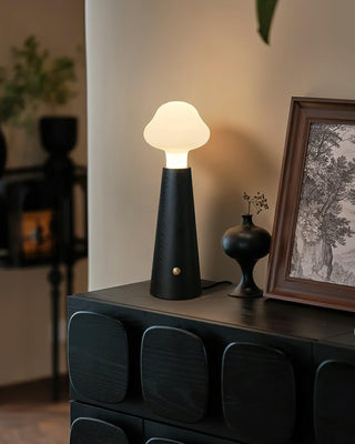 Nimbus Whimsical Wood Table Lamp