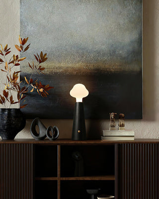 Nimbus Whimsical Wood Table Lamp