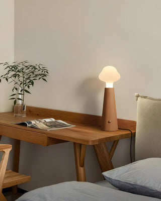 Nimbus Whimsical Wood Table Lamp