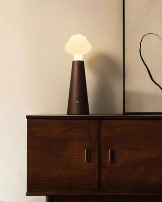 Nimbus Whimsical Wood Table Lamp