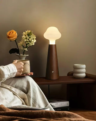 Nimbus Whimsical Wood Table Lamp