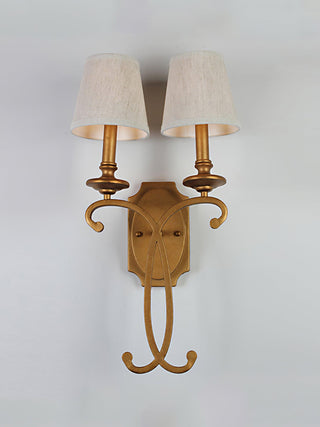 Coby Vintage Brass Wall Light