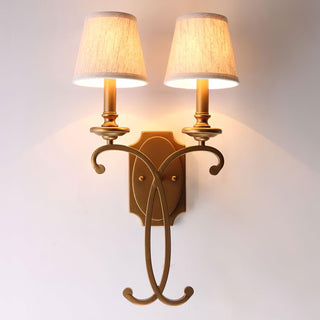 Coby Vintage Brass Wall Light